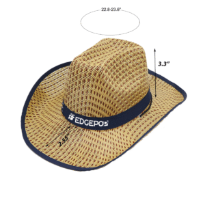 Sun Guard Western Straw Hat