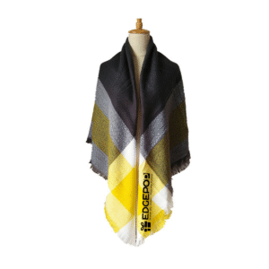Plaid Cozy Comfort Wool Scarf