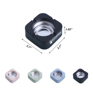 Colorflex Metal Groove Ashtray