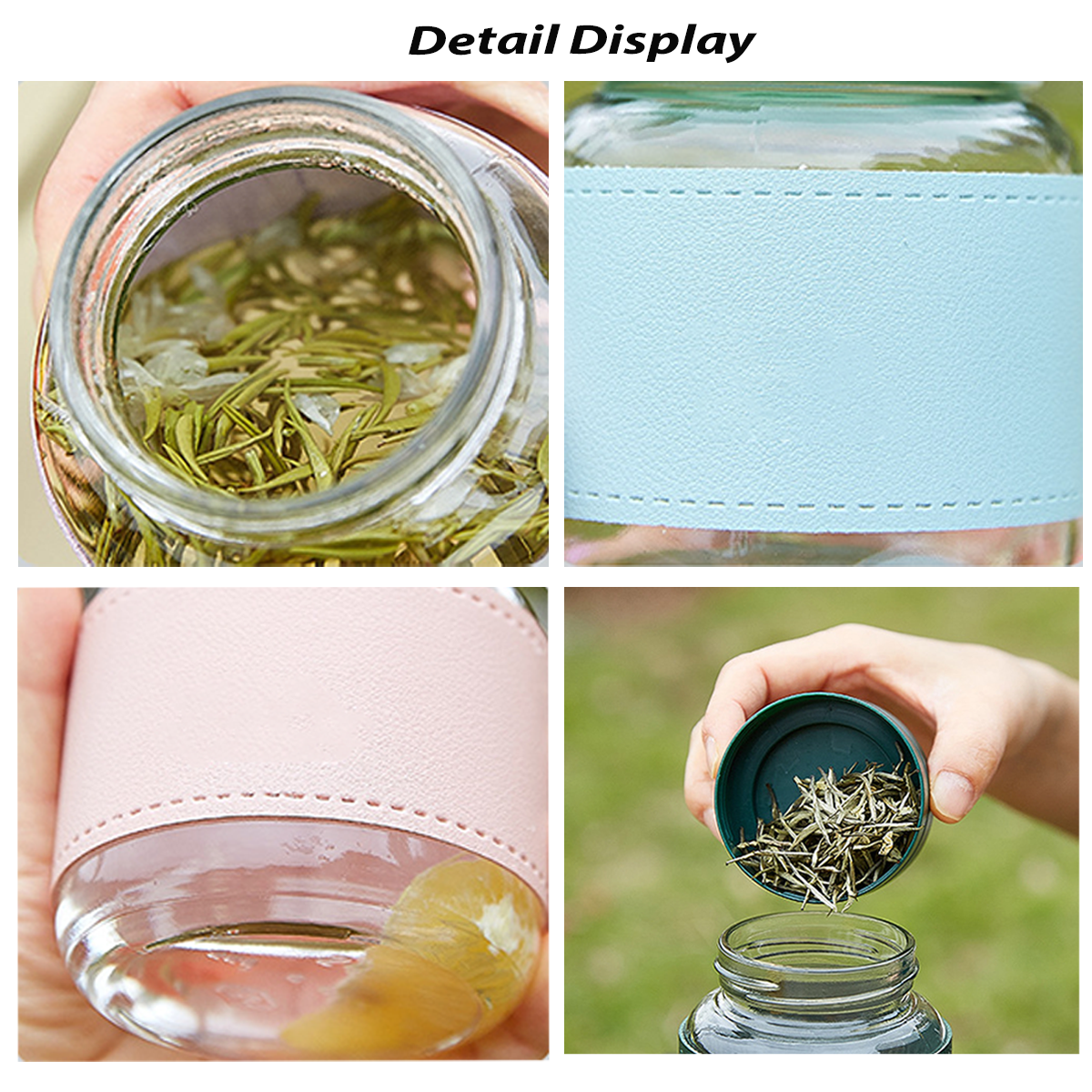 10oz Handheld Glass Cup - Image 2